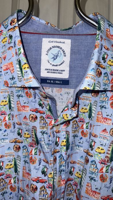 A FISH NAMED FRED - мъжка дизайнерска риза