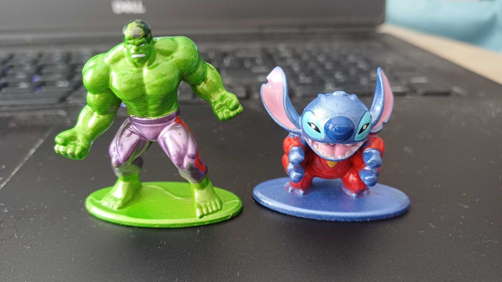 Nano Stitch , Hulk figurine metal, Jada Toys, Disney