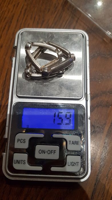 C Bratara argint masiv 925 italy unisex 19.5 cm,stare perfecta