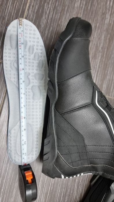 Cizme Moto Touring  46-47 EUR(30cm) - Închidere Rapidă & Design Iconic