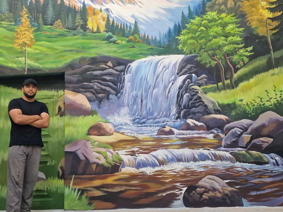 Devorga rasm chizish | Relef Baralef | Rassom | Художник