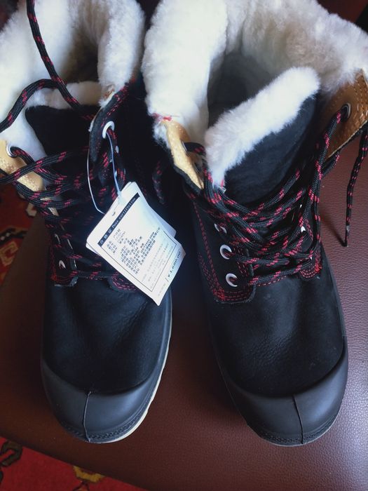 Зимние ботинки на меху