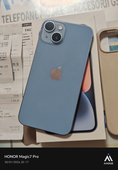 Apple iPhone 14 - 128 GB Blue / Neverlock / 85 baterie