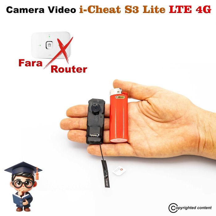 Camera Video Nasture de Copiat cu cartela SIM Casca de copiat Casti