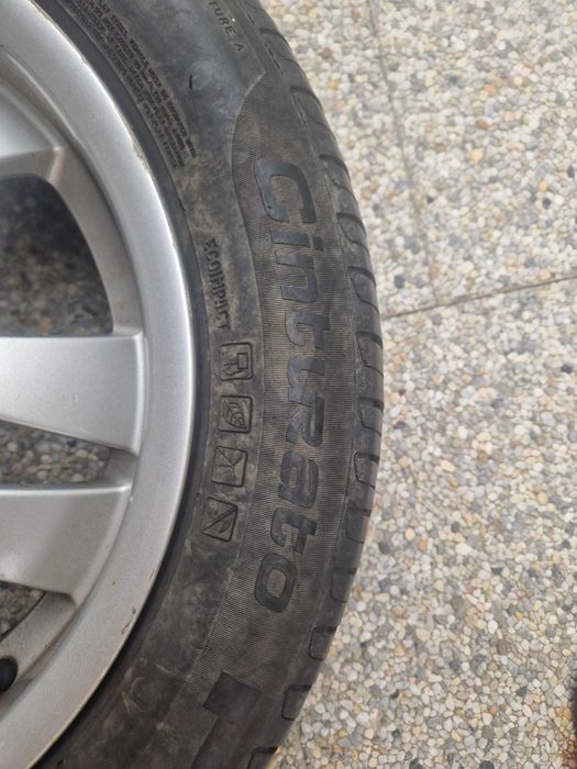 Vand roata BMW R16 completa cu janta si cauciuc 205/55 R16