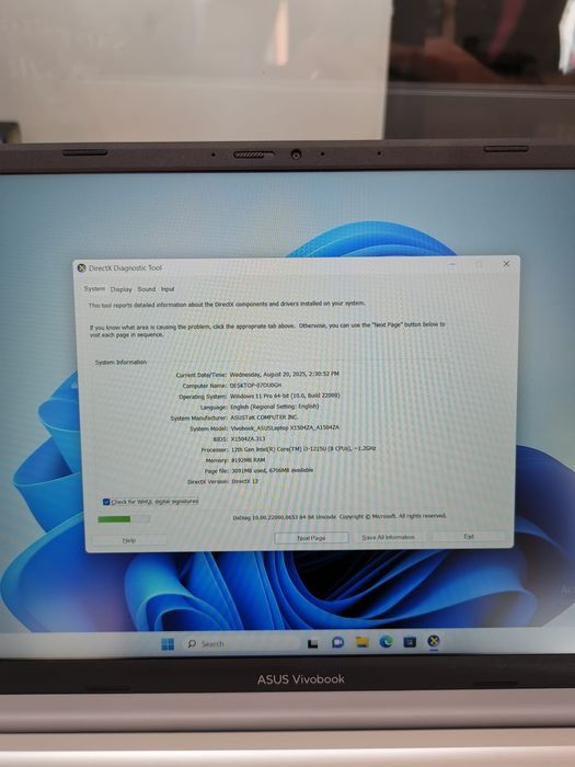 Laptop Asus Vivobook