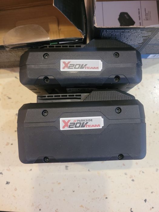 Батерии Parkside 20 волта 4 и 8 амперчаса