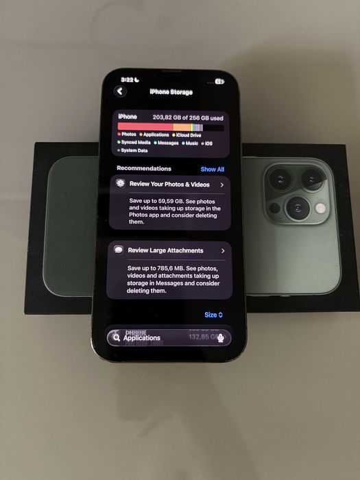 Iphone 13 PRO MAX green 256 GB