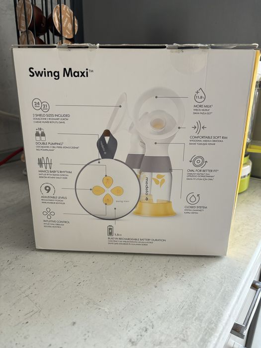 Двойна двуфазна помпа за кърма Medela Swing Maxi
