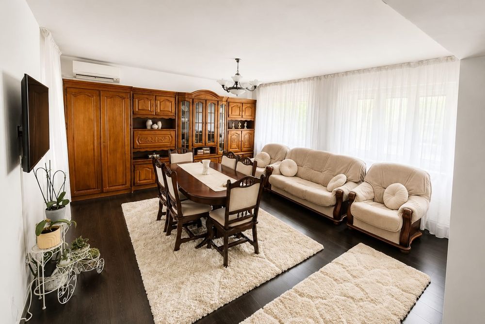Apartament 4 camere de vânzare – 105 mp utili, complet utilat și mobilat
