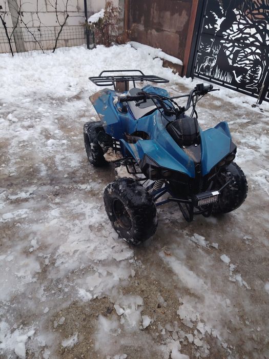 ATV de 125 cu 3 trepte și mansalier