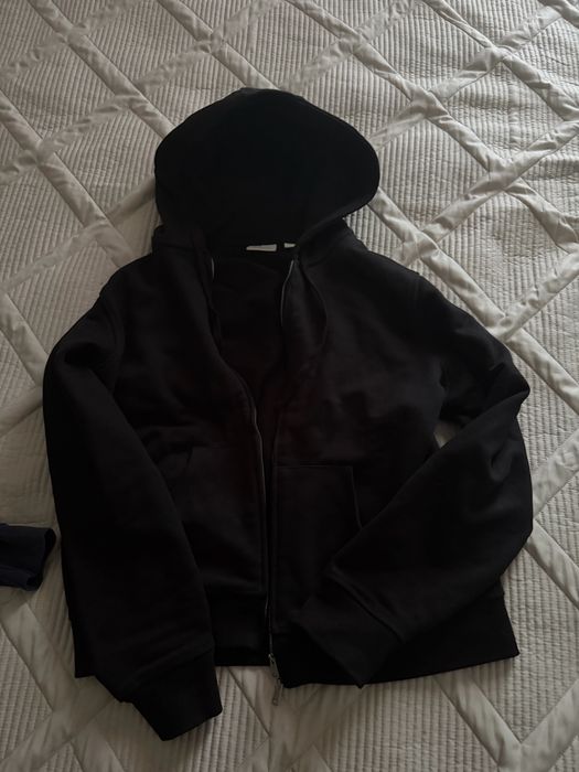 кофта, зипка Zara origin в черном цветн