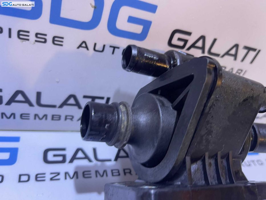 Corp Carcasa Flansa Termostat Senzor Temperatura Apa Motor Citroen Xsara 1.4 HDI 2002 - 2005 Cod 848683C [D0956]
