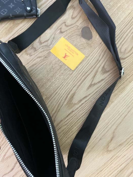 Чанта louis vuitton черна (black lv bag)