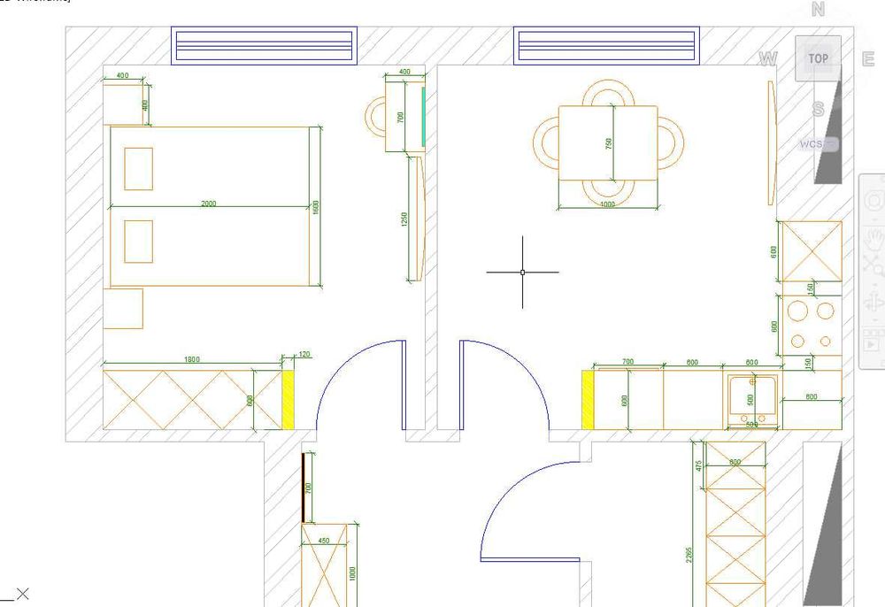 Делаю планировки, чертежи сантехники,в AutoCAD.