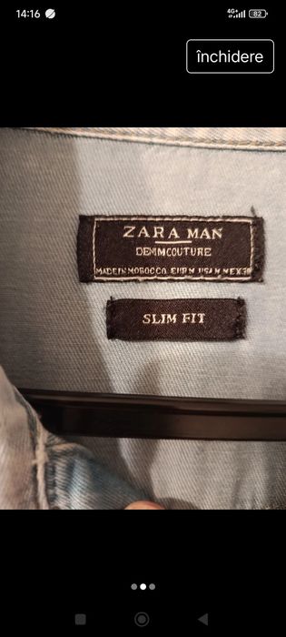 Cămașă denim,  mărime M