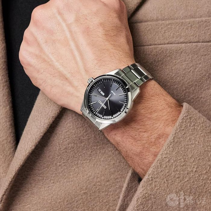 Seiko Essentials Solar Black Dial SNE527P1