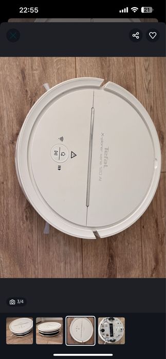 Робот-пылесос Tefal X-plorer Serie 120