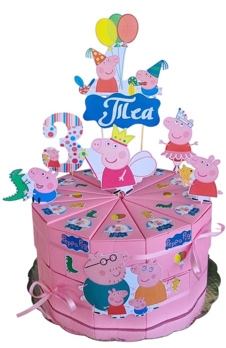 Картонени торти / картонена торта за детски рожден ден