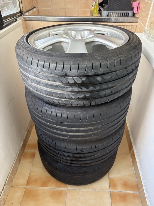 Джанти с гуми 5x100 със 225 40 18 Дот24