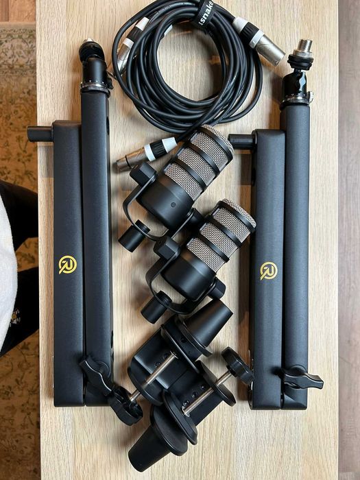 2 броя Rode PodMic Swivel Mic Arm Bundle