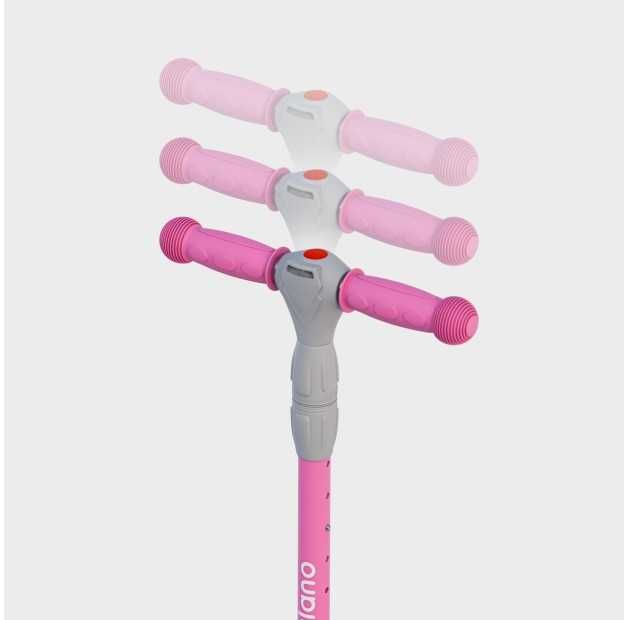 Trotineta electrica pentru copii cu LED, Tulano Rookie 15, roz