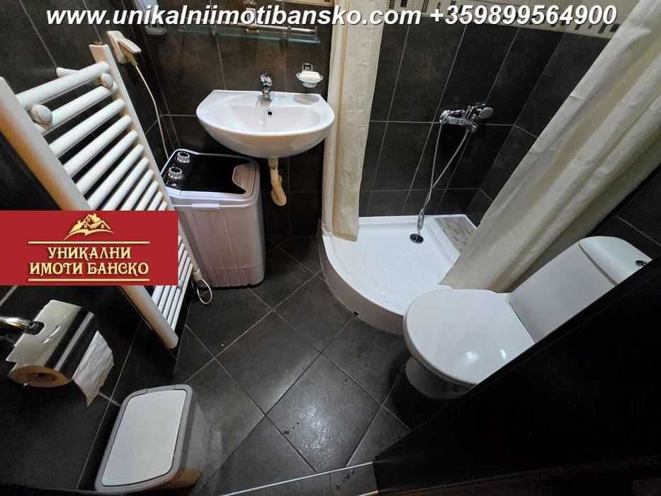 На минути пеша от лифта! Едностаен апартамент за продажба в Банско
