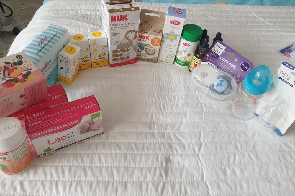 Diverse bebe vit D , protectis, topfer