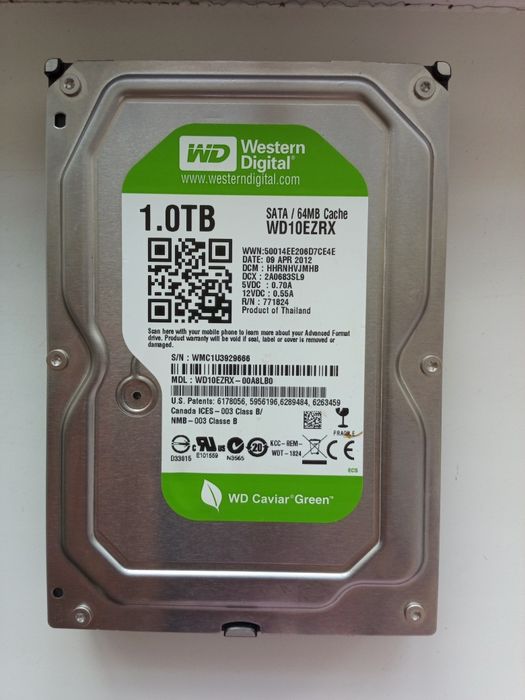 Жёсткий диск на 1TB