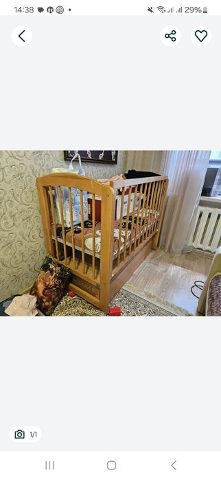 Кровать.  детская