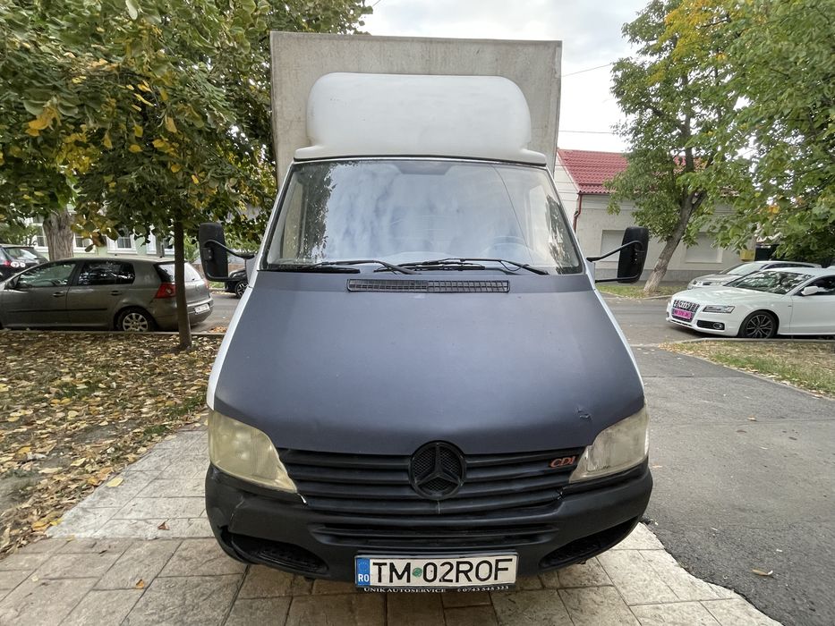 Mercedes sprinter 2.2 diesel 413 cdi camioneta prelata inmatriculata Ro Clima  Accept variante la schimb