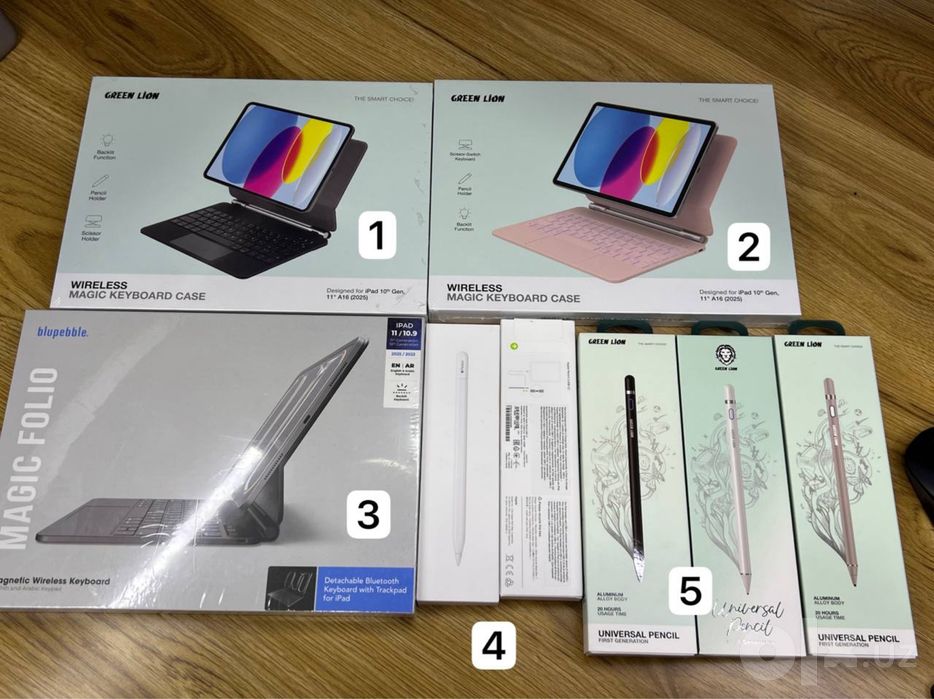Ipad A16 va pencile 2 tupc va keybord lar