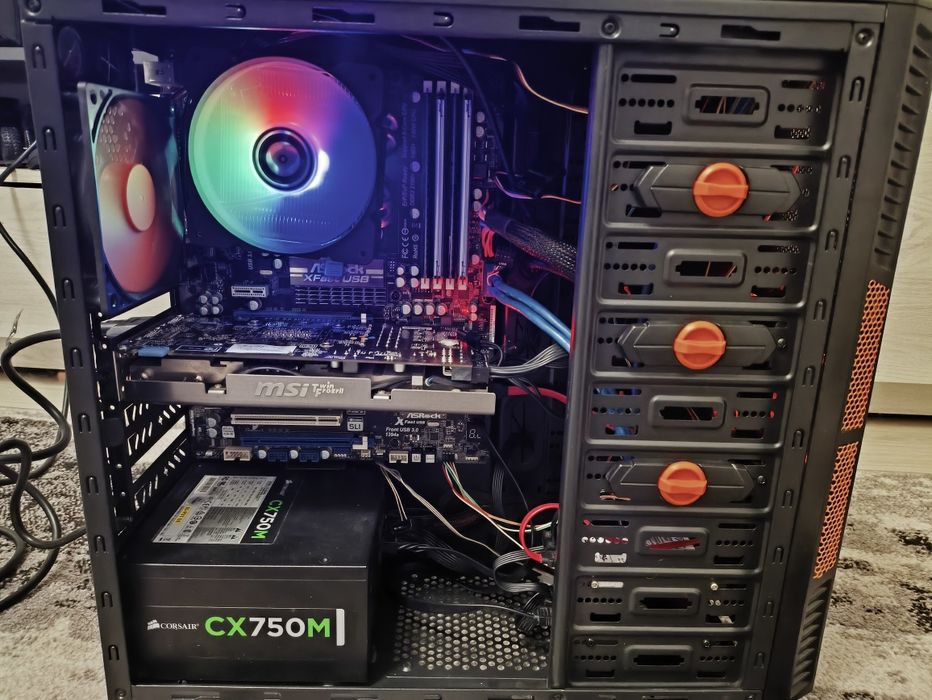PC Desktop 32GB RAM, Carcasă Premium XPredator 1, SSD 500GB, Sursă 750W | Complet sau Piese!