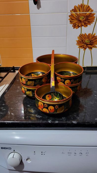 Тегеш астау, деревянная посуда