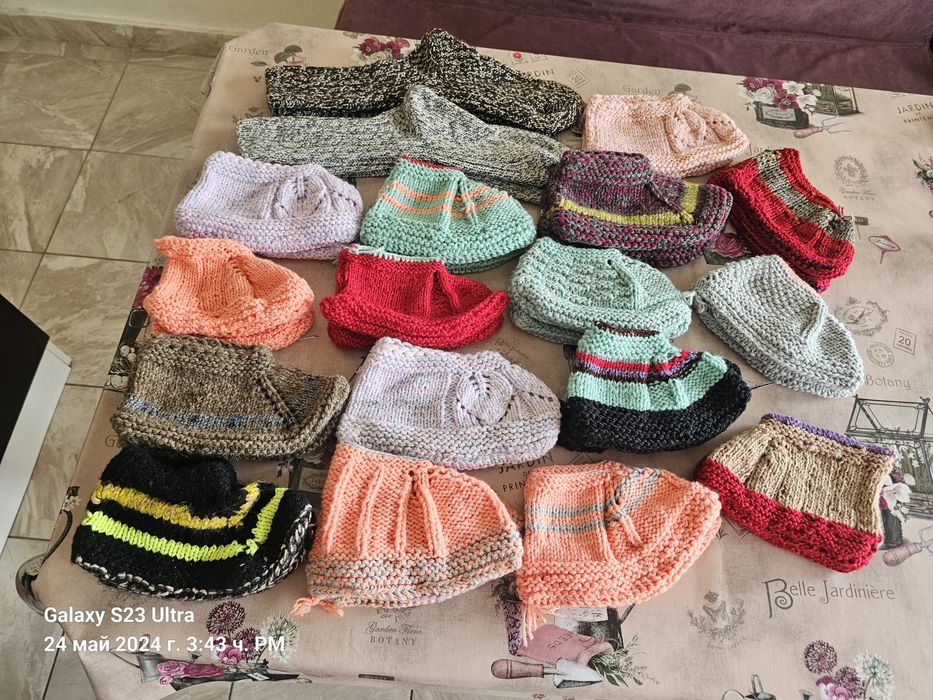 Терлици Прежда МОХЕР - Ръчно Плетиво на Обърч