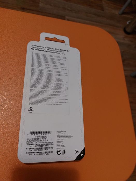 Чехол для смартфона samsung a72. Оригинальный фирменный чехол.