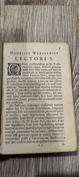 Рядък  Нов Завет на старогръцки език-1711г