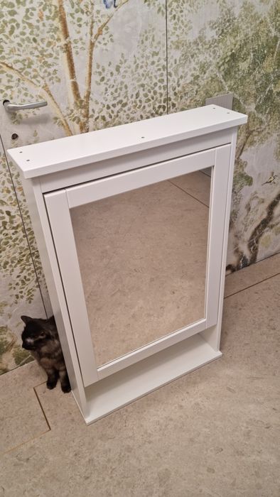 Dulap baie cu oglinda Hemnes Ikea