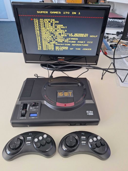 Genesis Sega Mega Drive Game Retro Game Console 16 Bit