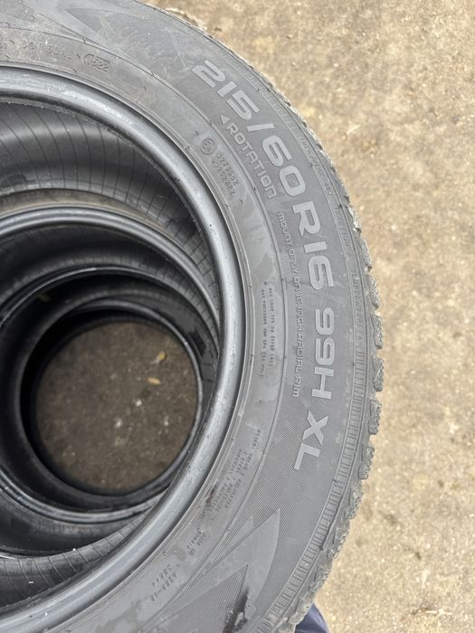 Vand anvelope iarna  215 60 16