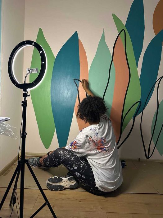 Pereți care prind viață | Artă murală unică, pictură pe perete