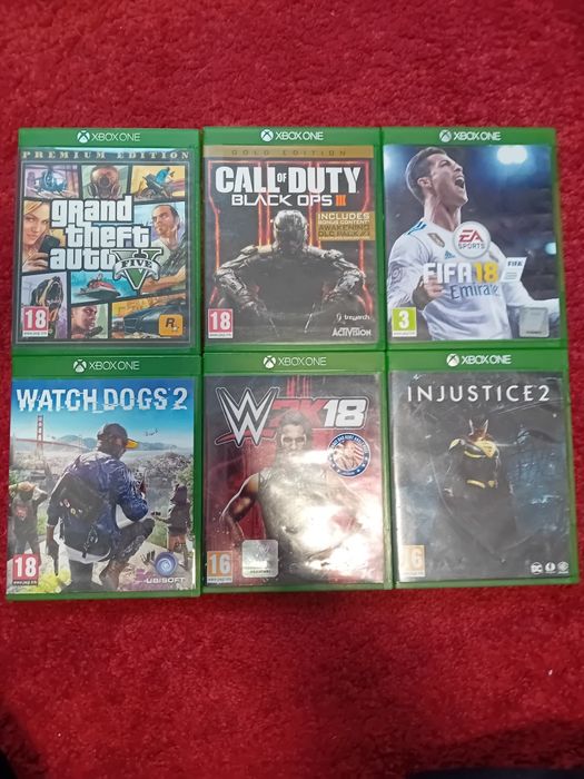 Lot 5 Jocuri XBox. Pret 200 lei fix