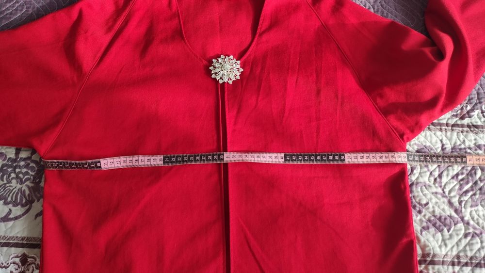 Sacou roșu dama- XL