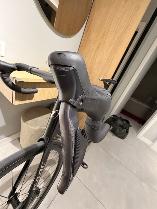 Isaac element 2023 di2x12, roti carbon 7.4kg