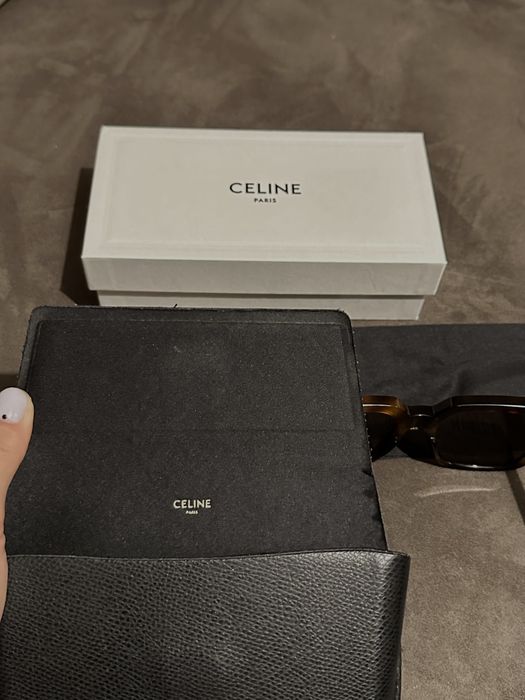 Ochelari de soare CELINE Square CL 40055I Tortoise/Havana