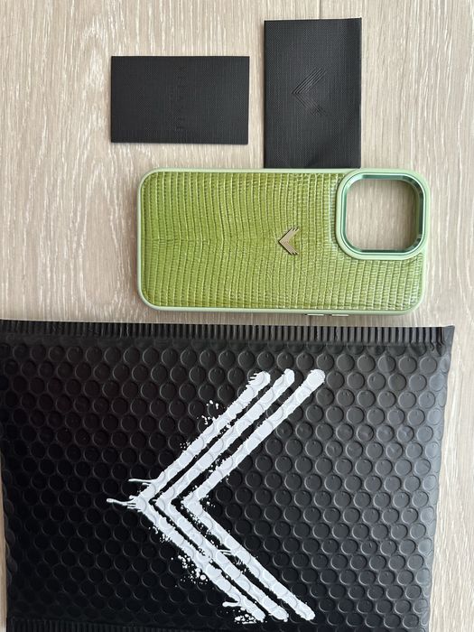 Husa piele de vitel Velante Iphone 14 Pro Max