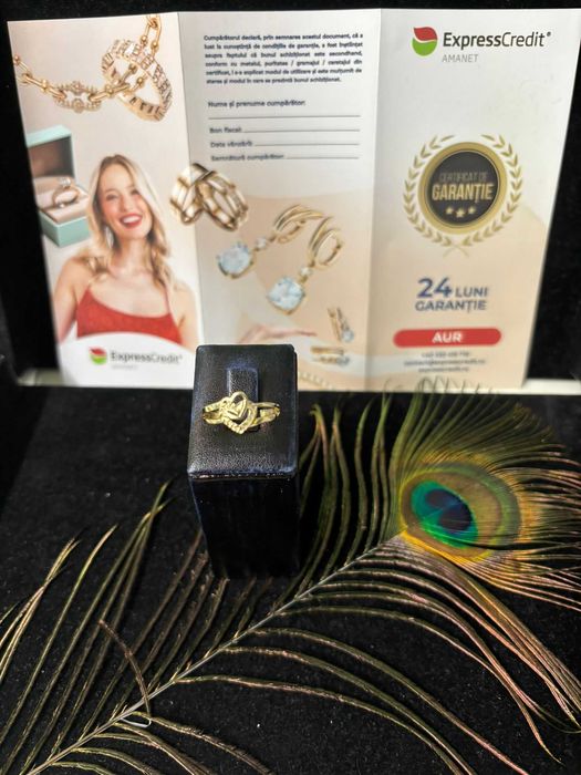 Inel aur 14k 1.72g (B.59837-Tatarasi) Garantie 2 ani-740 lei