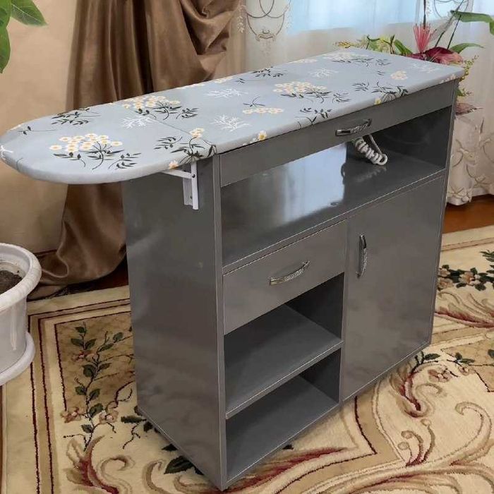 2в1 гладильная доска комод на роликах