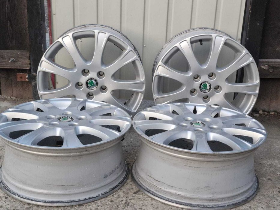 Jante Skoda/VW(VAG) OEM 17 – 5x112 – Schimb/Vând – Trimit cu verificare!
