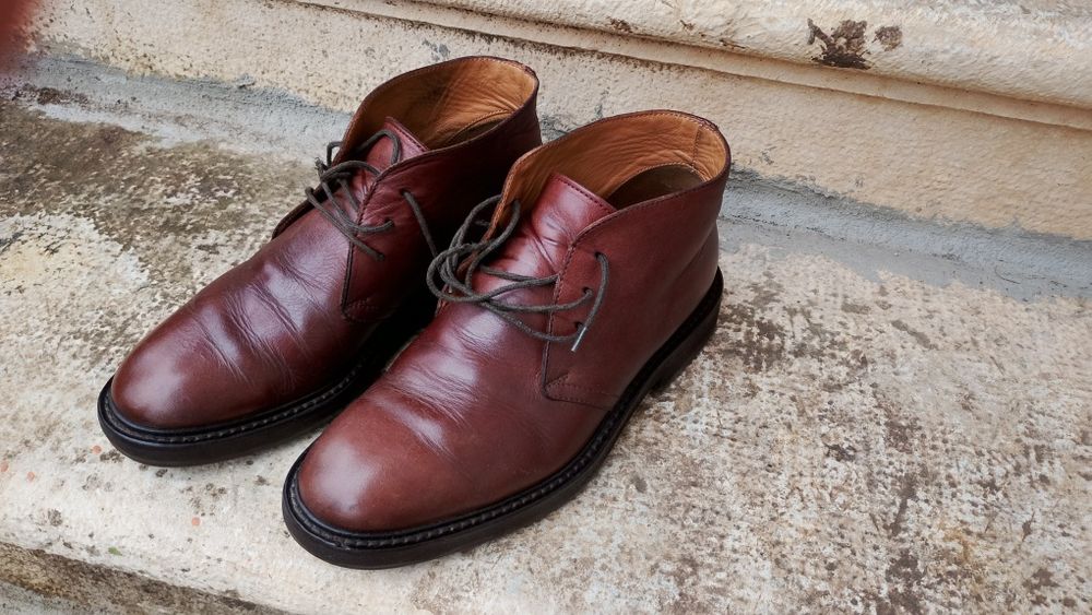 Мъжки боти и обувки естествена кожа италиянски